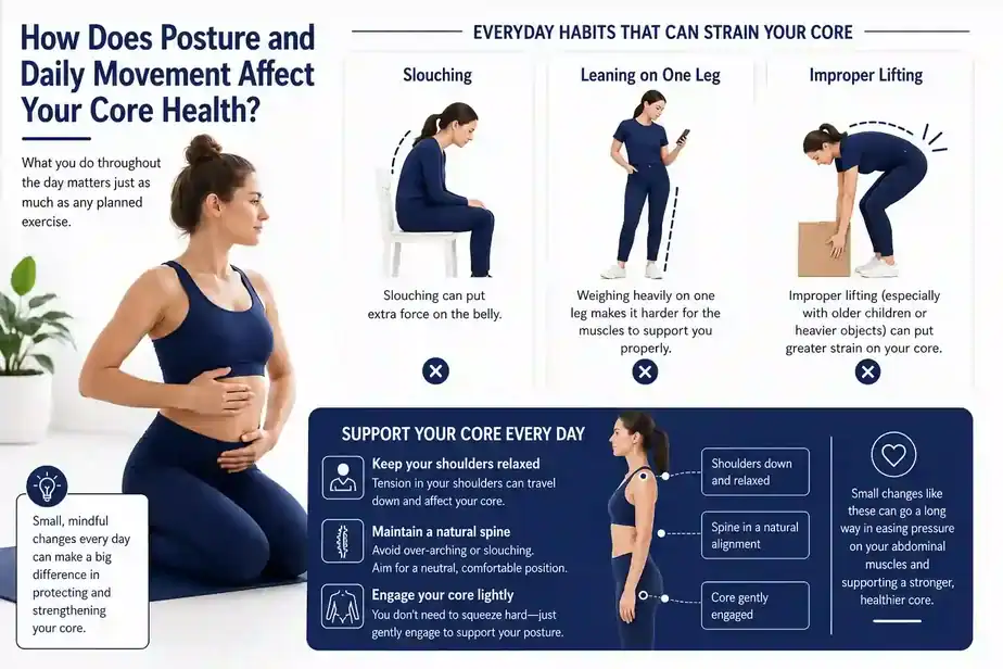 How Does Posture and Daily Movement Affect Your Core Health Surrey?